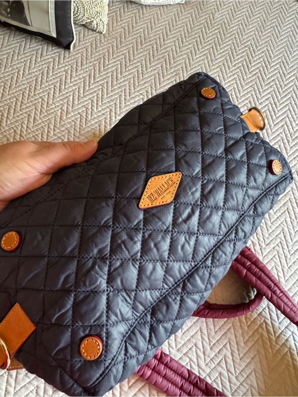 FINAL PRICE!! 🎉QUICK SALE🎉MZ Wallace color block medium Sutton bag - Picture 10 of 12